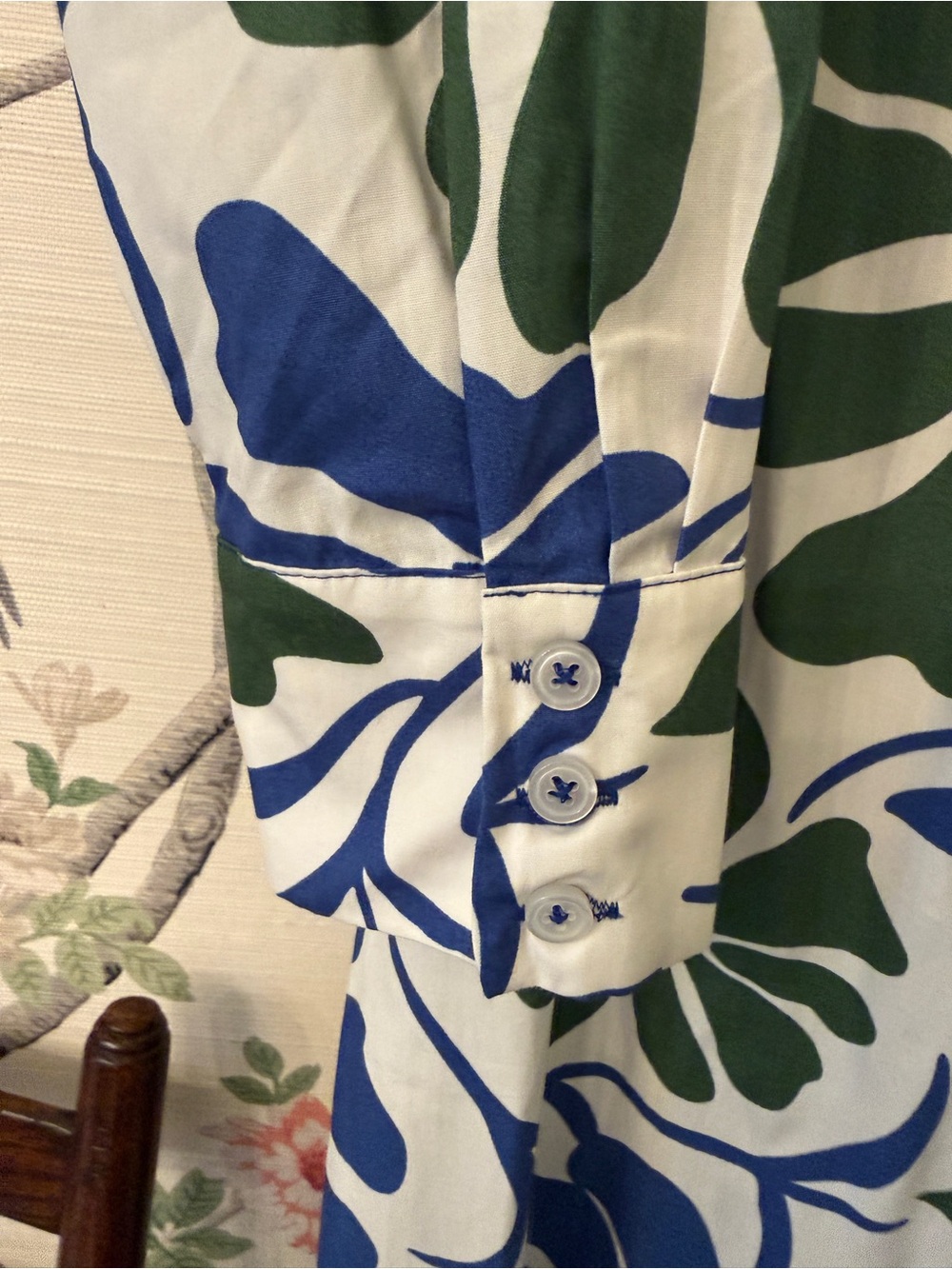 Maeve Soren Long-Sleeve Shirt Dress Anthropologie - Picture 4 of 6